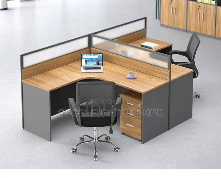 T-Shaped Office Workstation