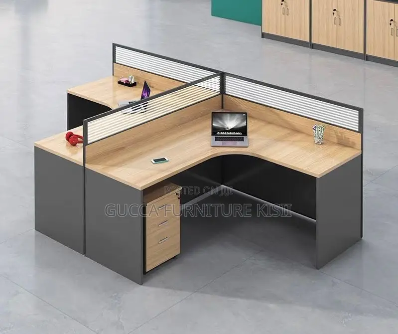 T-Shaped Office Workstation