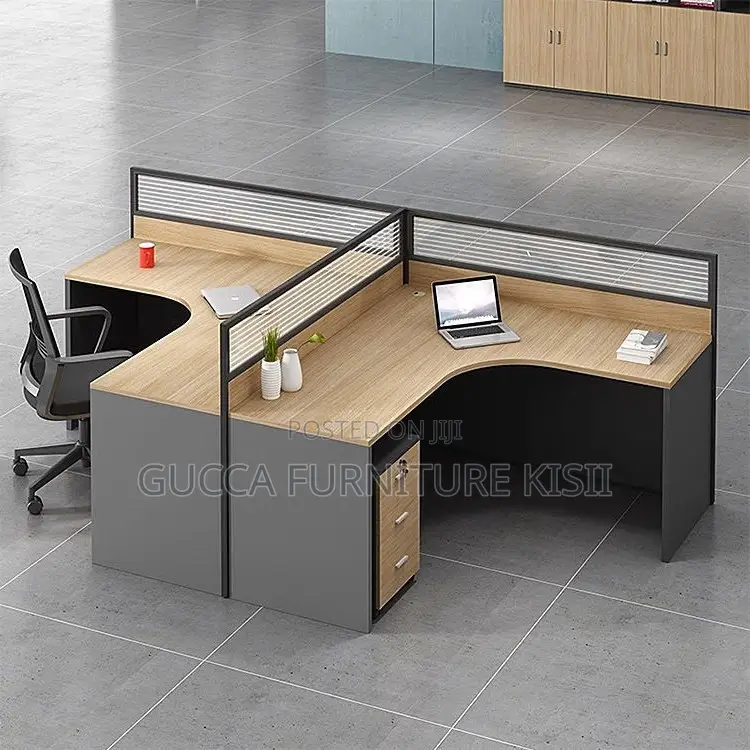 T-Shaped Office Workstation