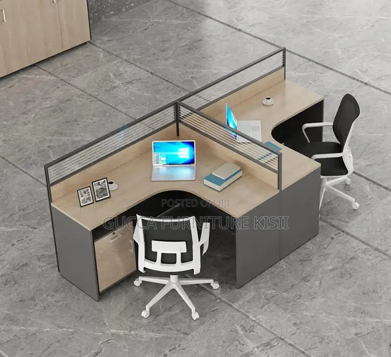 T-Shaped Office Workstation