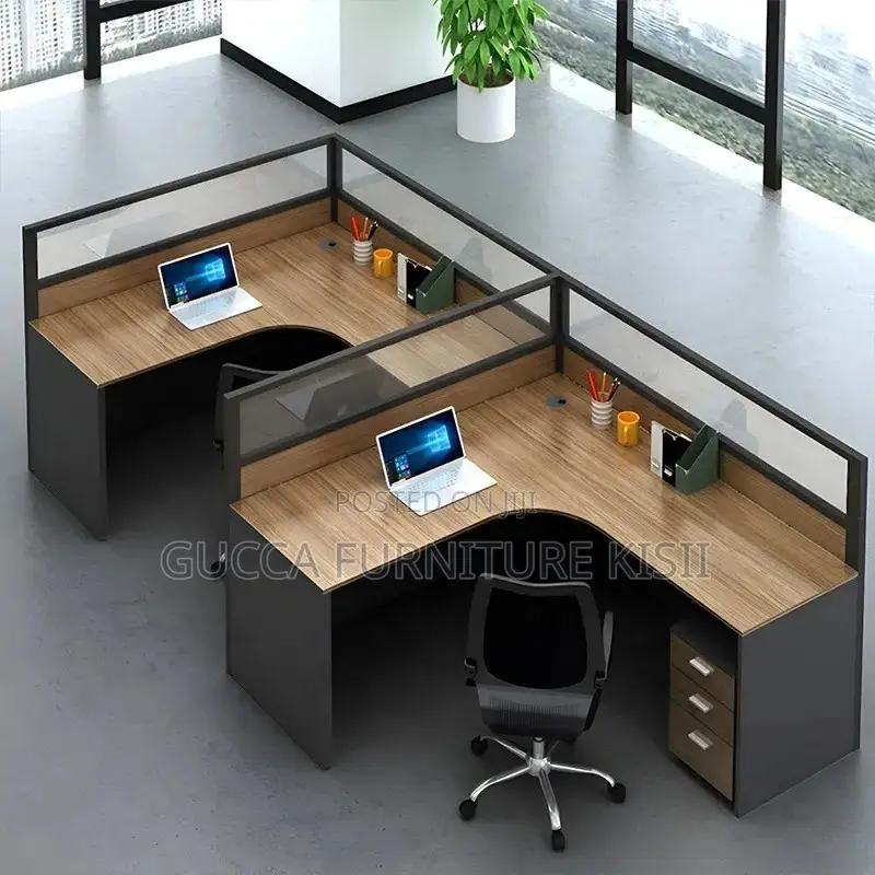 T-Shaped Office Workstation