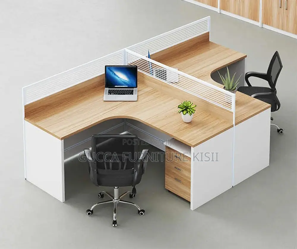 T-Shaped Office Workstation