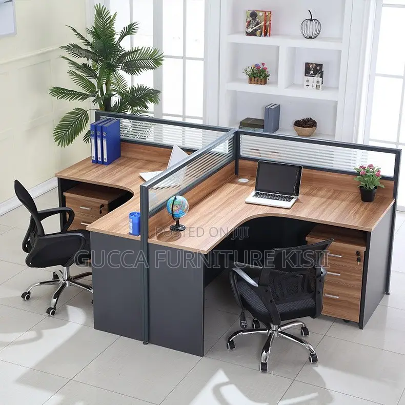 T-Shaped Office Workstation