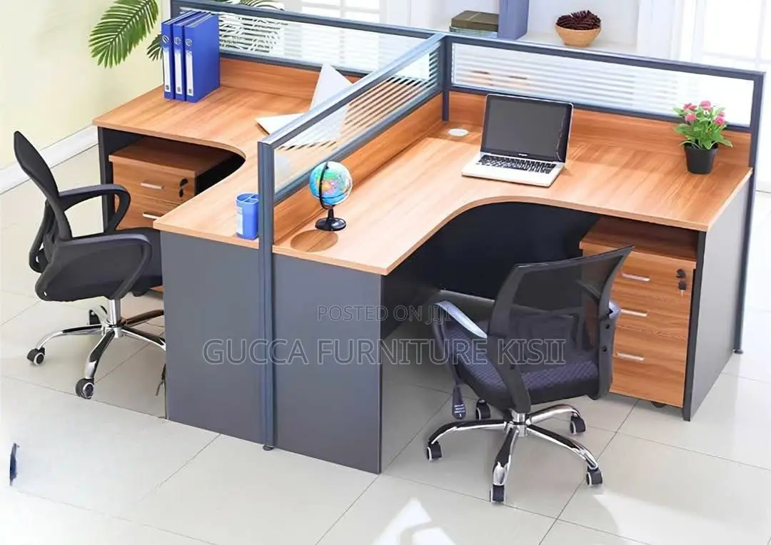 T-Shaped Office Workstation