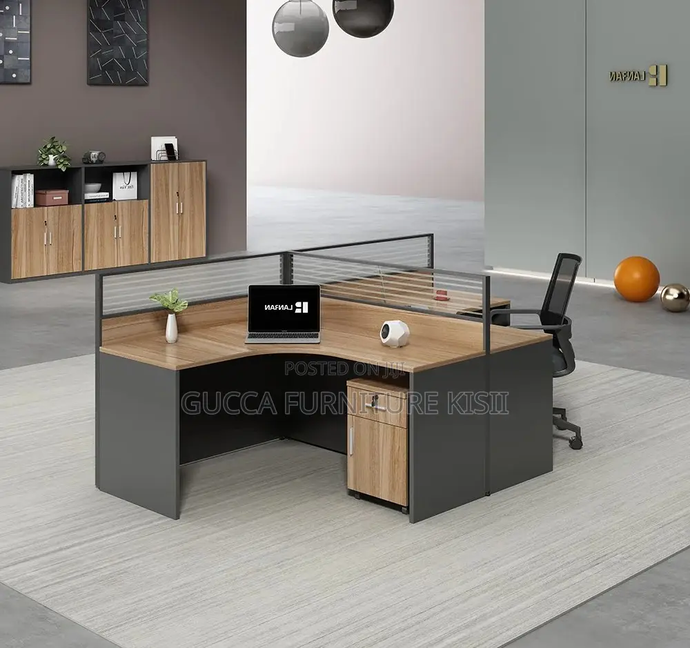 T-Shaped Office Workstation