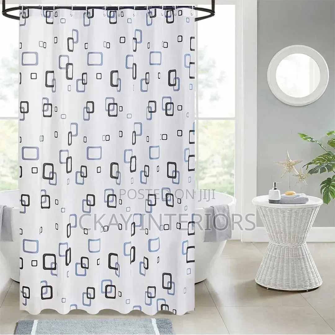 Stylish Shower Curtains for Modern Bathrooms.