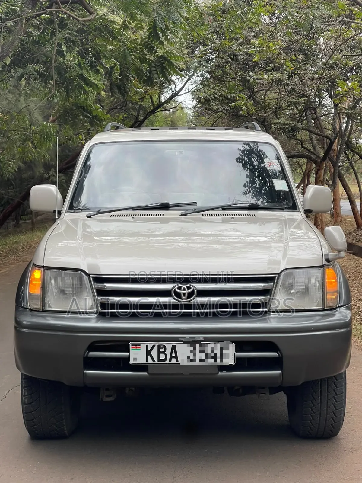 Toyota Land Cruiser Prado 2002 Silver