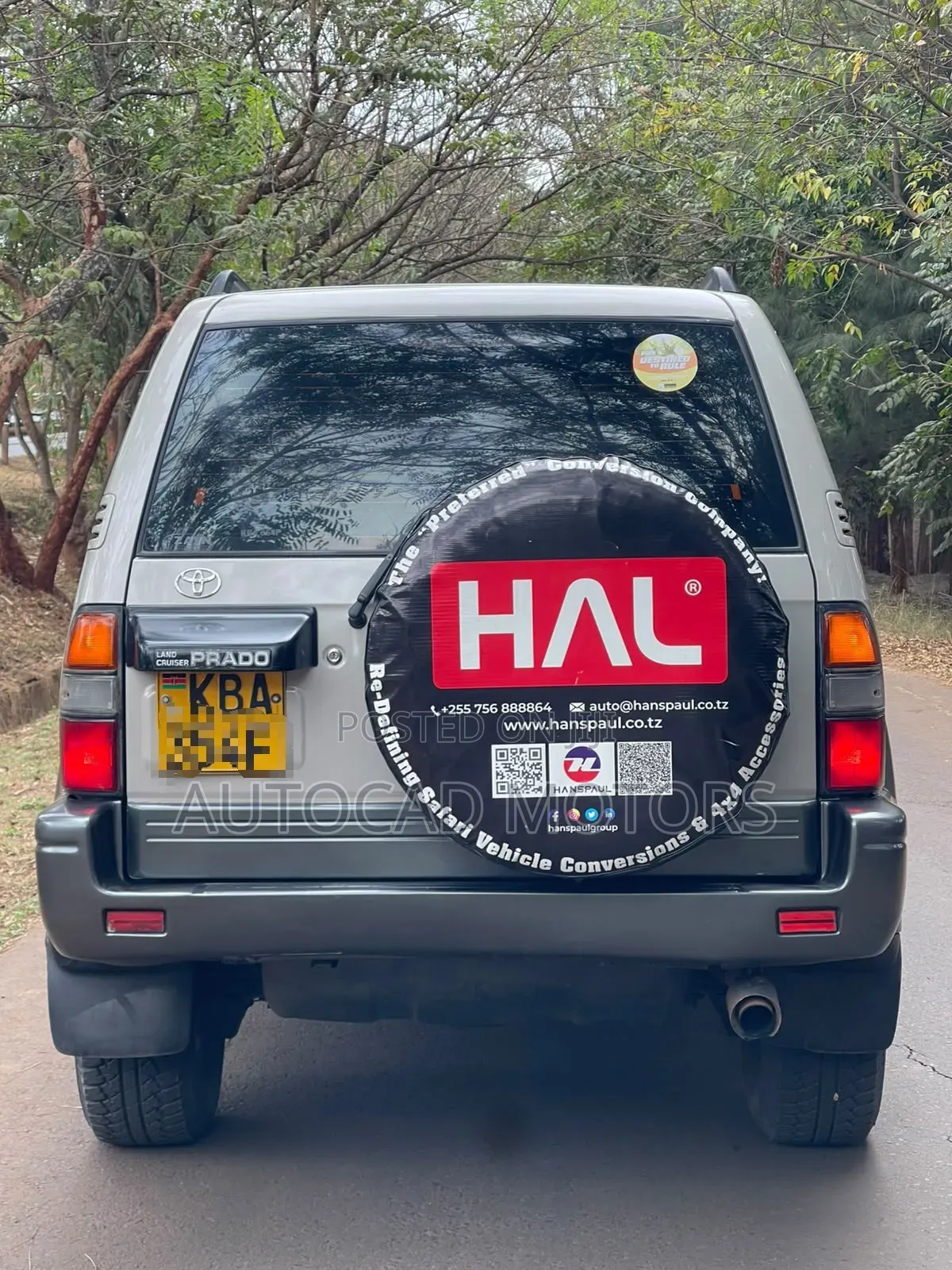 Toyota Land Cruiser Prado 2002 Silver