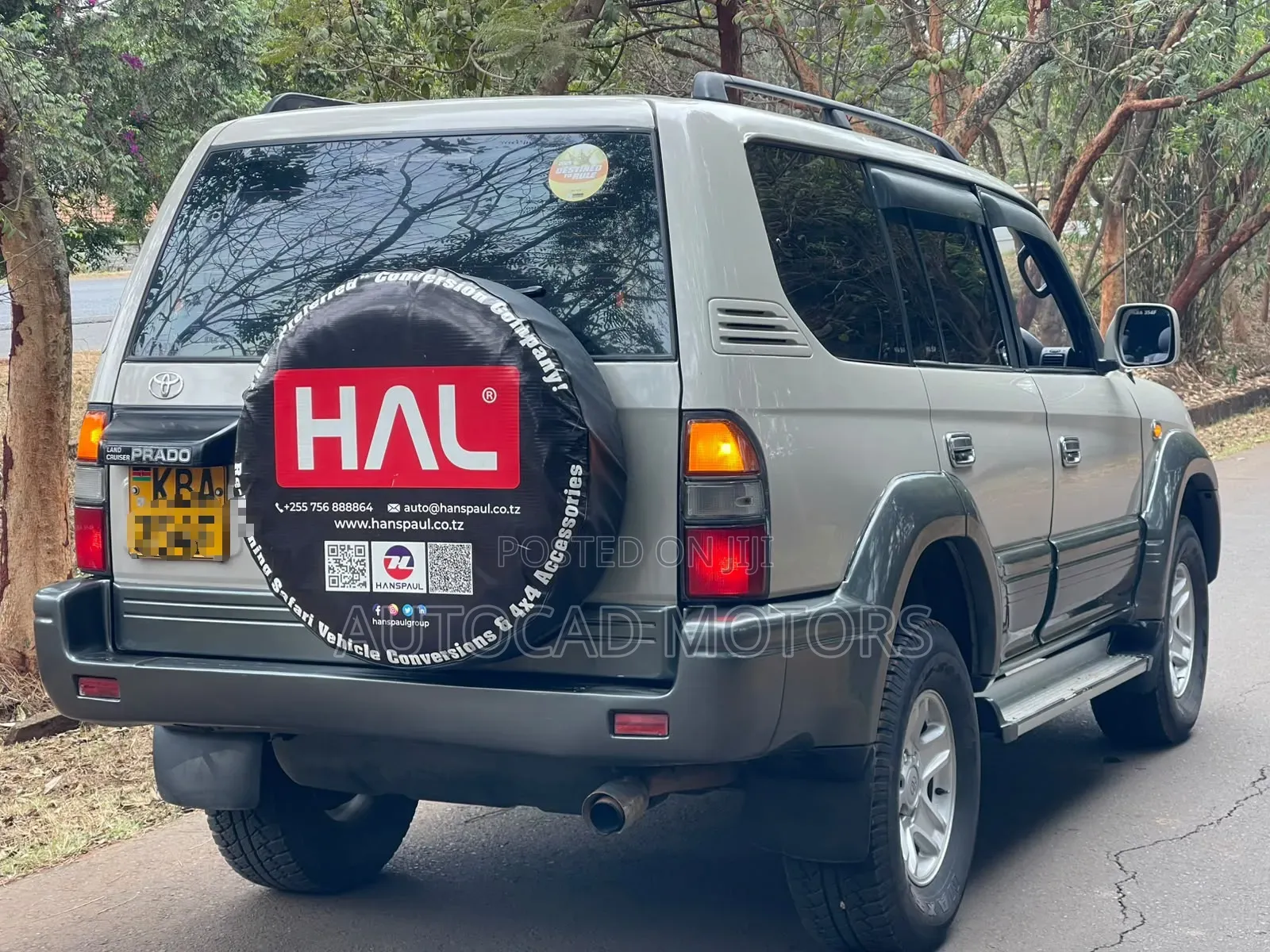 Toyota Land Cruiser Prado 2002 Silver