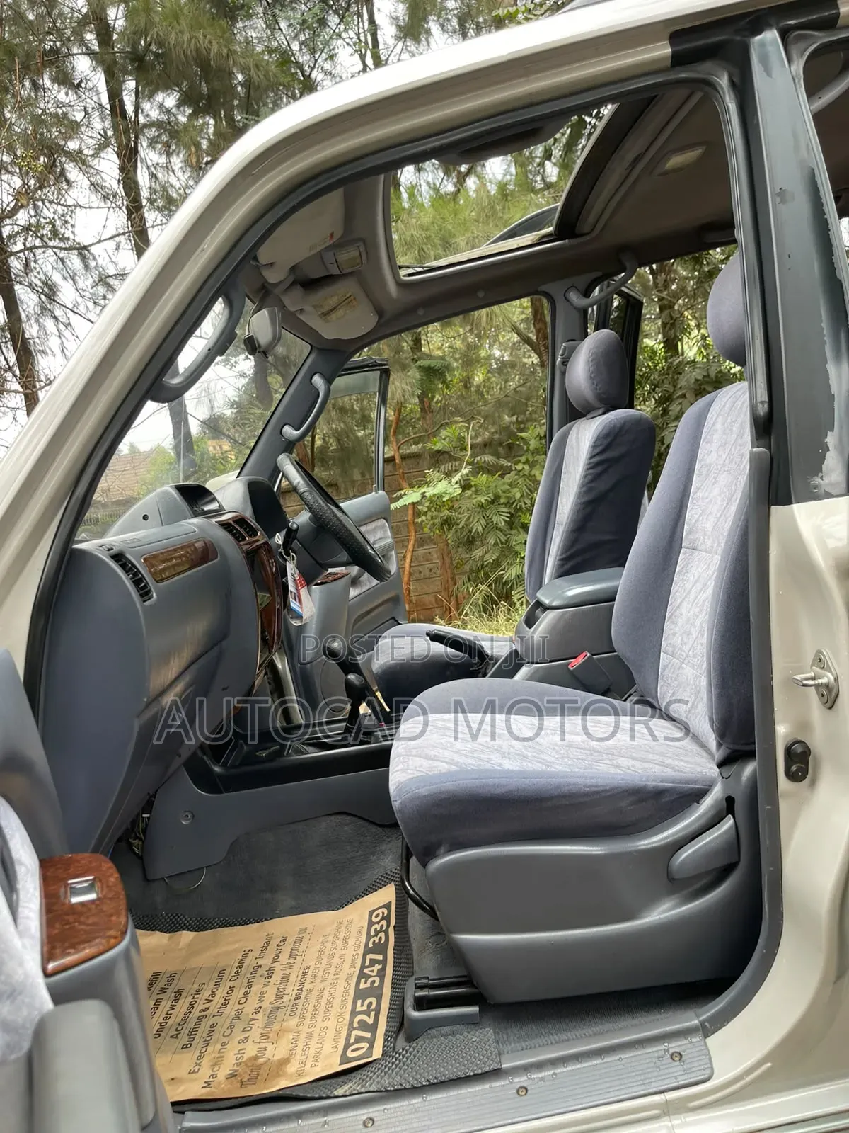 Toyota Land Cruiser Prado 2002 Silver