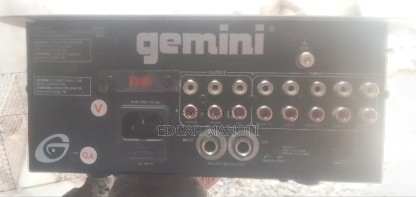 Gemini DJ Mixer