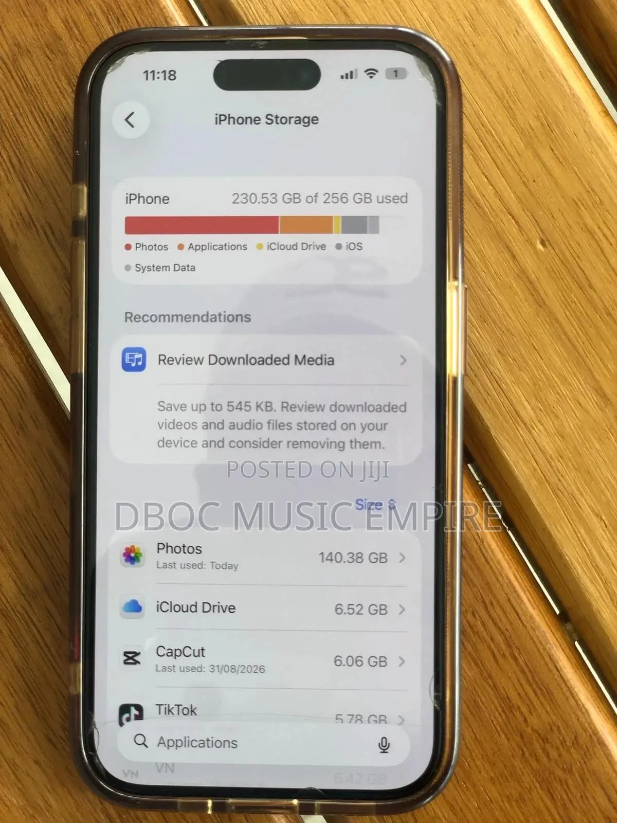 New Apple iPhone 15 Pro Max 256 GB Silver