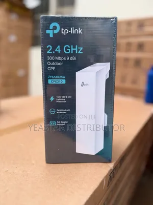 TP-Link Pharos CPE210 2.4GHz Outdoor CPE