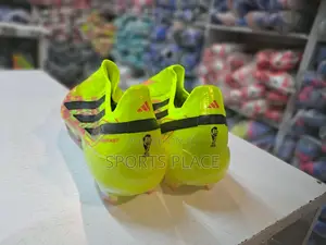 F50 Hyperfast Laceless - Green - World Cup 2026 FG Neon Edition Cleats