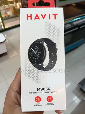 The Havit M9054 Smart Life Series Wireless Call Smartwatch.