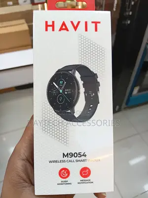 The Havit M9054 Smart Life Series Wireless Call Smartwatch.