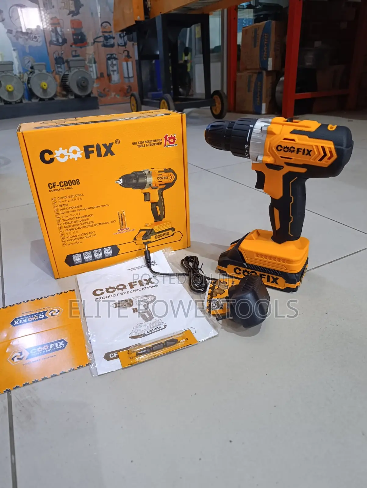 Coofix Cordless Drill