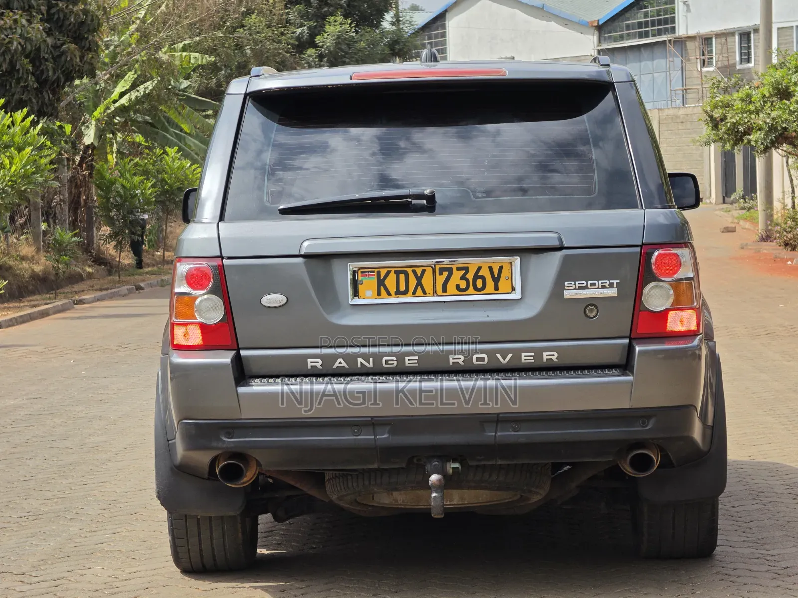 Land Rover Range Rover Sport Supercharged 4x4 (4.2L 8cyl 6A) 2007 Gray