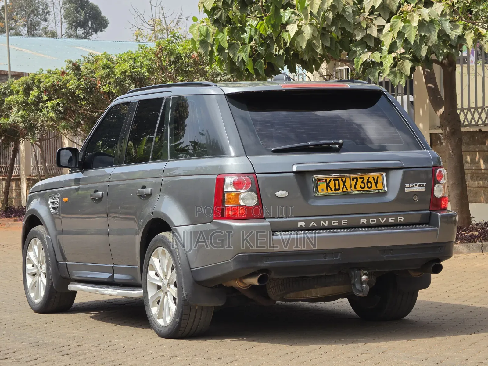 Land Rover Range Rover Sport Supercharged 4x4 (4.2L 8cyl 6A) 2007 Gray