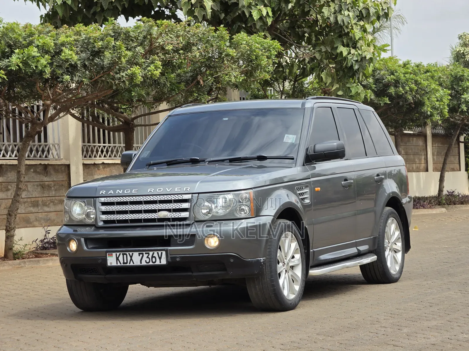 Land Rover Range Rover Sport Supercharged 4x4 (4.2L 8cyl 6A) 2007 Gray