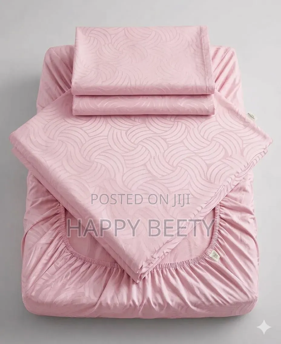 *Plain Patterned Fitted Bedsheets