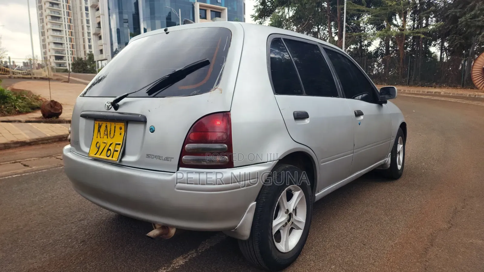 Toyota Starlet 1996 Silver