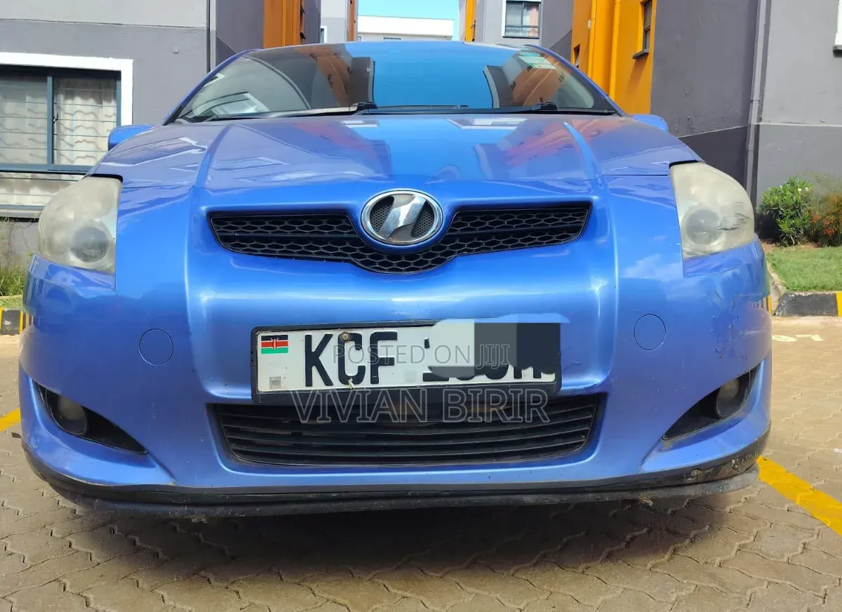 Toyota Auris 2009 Blue