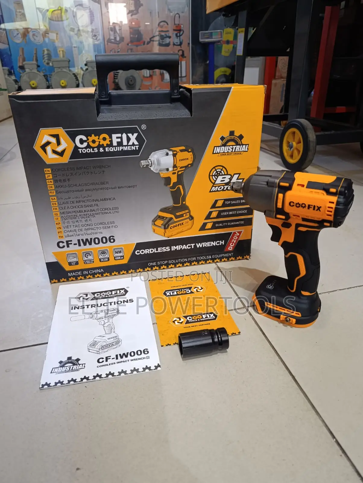 Coofix Cordless Impact Wrench