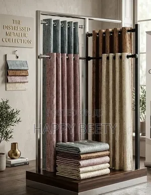 Grid Styled Ready Made Curtains
