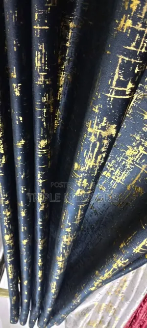 High Quality Stitched Velvet Curtains Per Meter