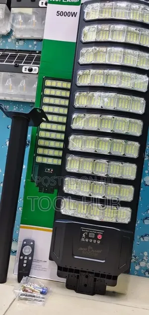 JSOT 5000W Super Wide Angle All-in-One Solar Street Light.