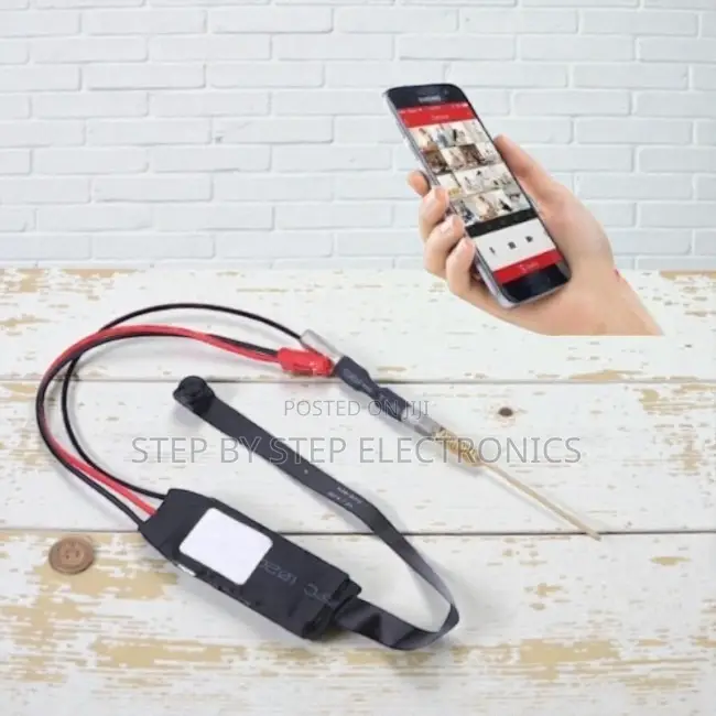 Discreet 1080P Full HD Mini Wireless Pin Hole Wi-Fi Spy Camera