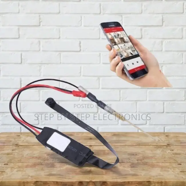 Remote Viewing 1080P Full HD Mini Wireless Pin Hole Wi-Fi Spy Camera