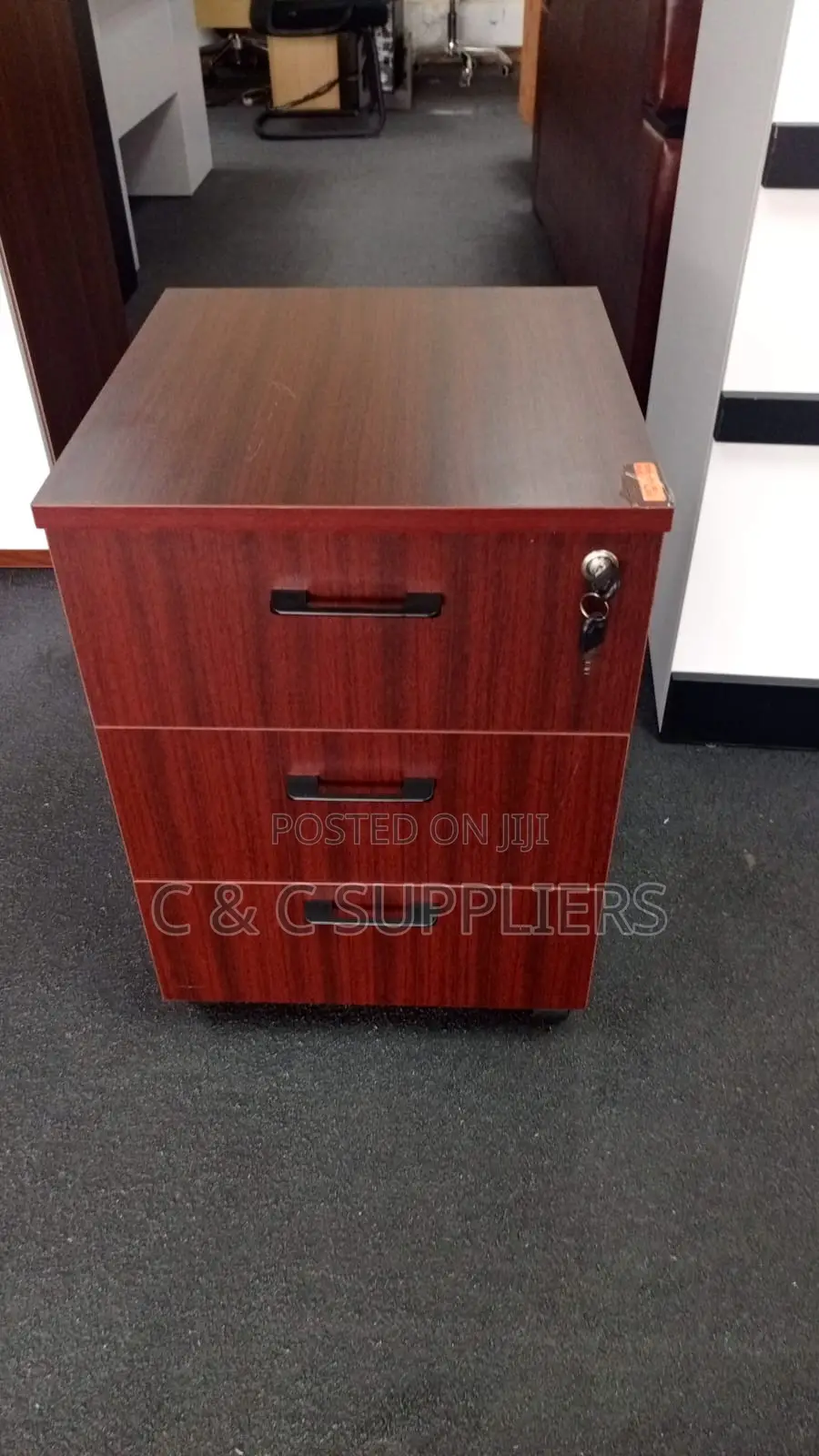 Lockable Desk File Cabinet.