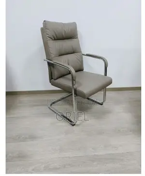 Executive Leather WaitingChair – Premium Comfortable Guest Office Seat