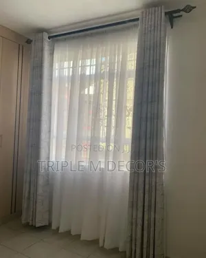 Modern Living Room Curtains With Compacted Gathers