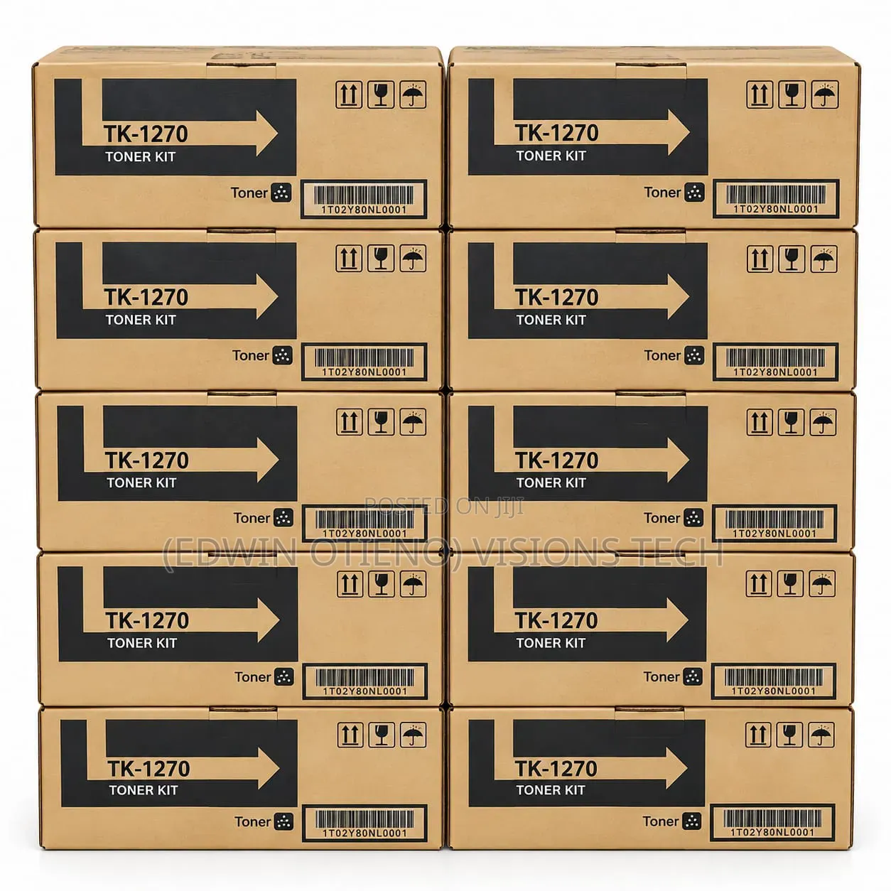 TK1270 Black Toner - Kyocera ECOSYS MA4000x