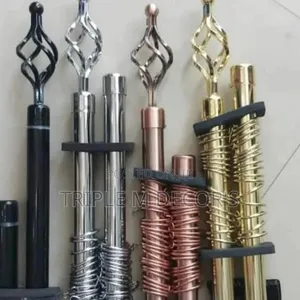 Silver Extendable/Imported Curtains Rods