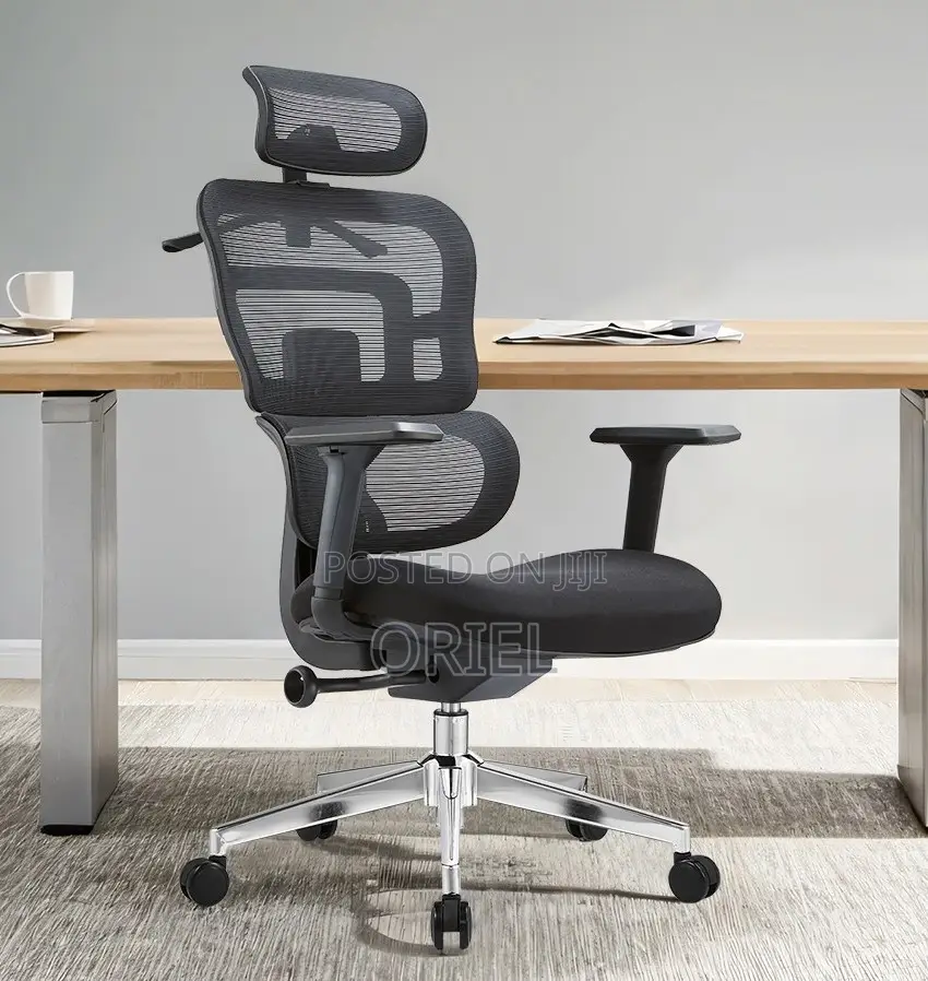 Modern HighBack Mesh OfficeChair – Ergonomic Breathable Work Seat