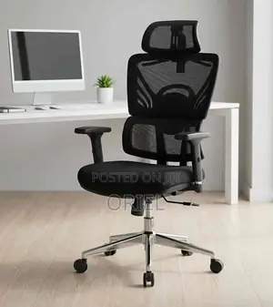 Modern HighBack Mesh OfficeChair – Ergonomic Breathable Work Seat