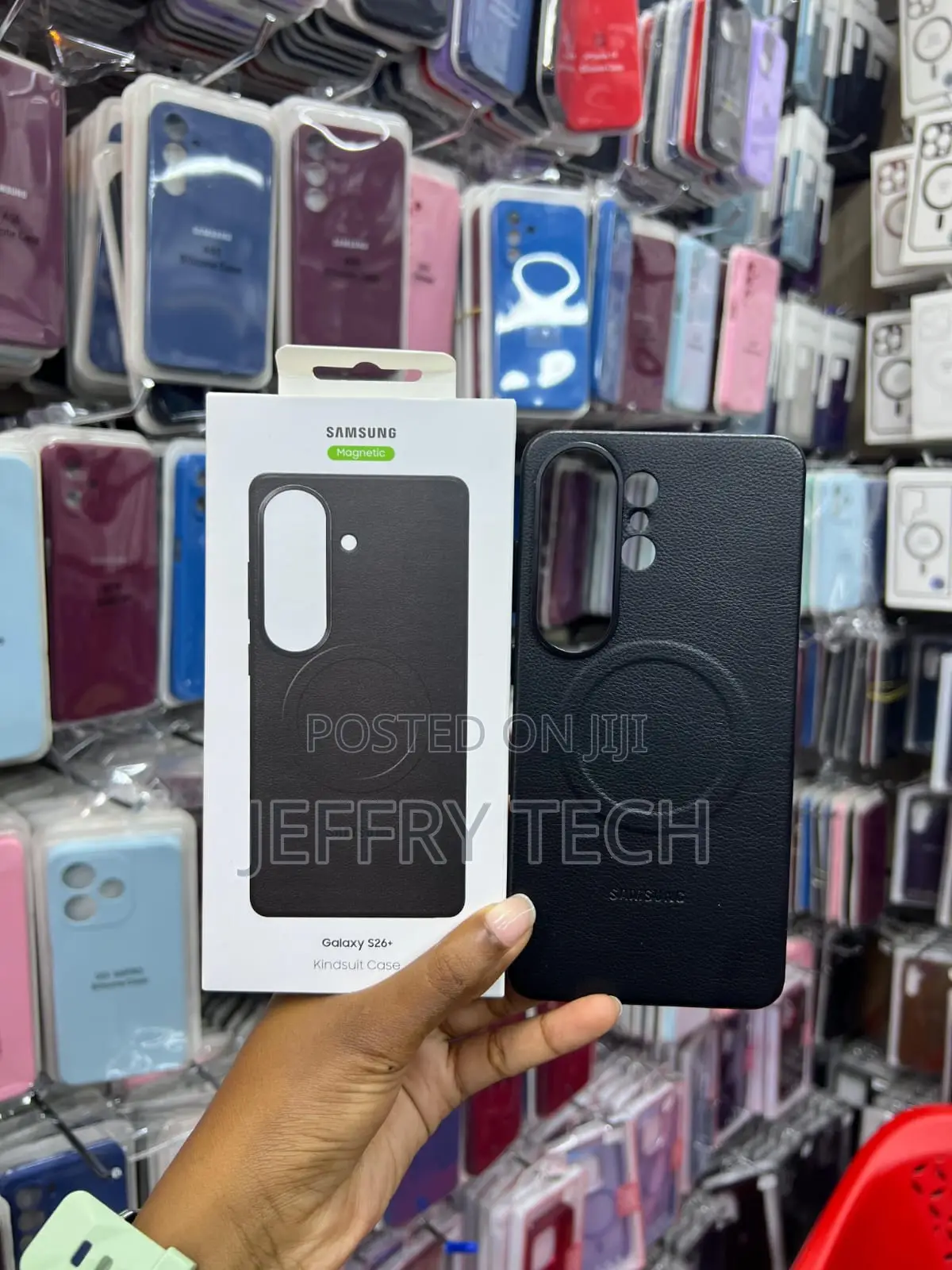 Samsung Galaxy S26+ Kindsuit Case With a Magnetic Ring on the Back
