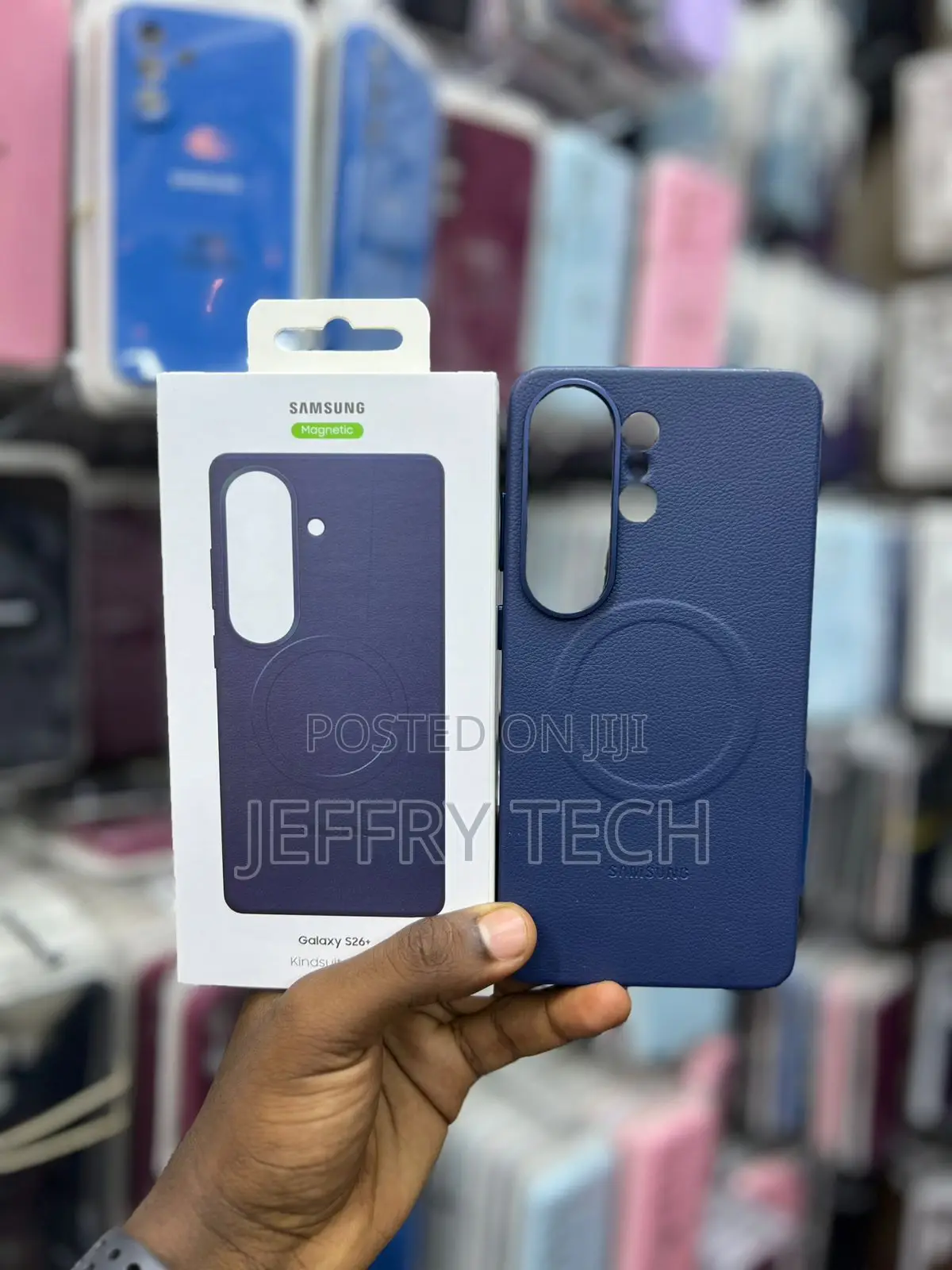 Samsung Galaxy S26+ Kindsuit Case With a Magnetic Ring on the Back