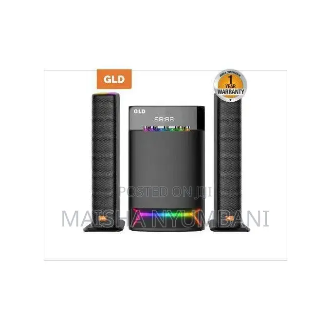 GLD G2302 2.1 Channel Multimedia Speaker System 90W - Black