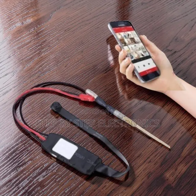 Covert 1080P Full HD Mini Wireless Pin Hole Wi-Fi Spy Camera