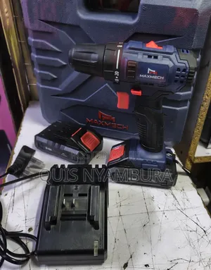Cordless Brushless Drill/ Electric 20v Drill Maxmech 2batteries