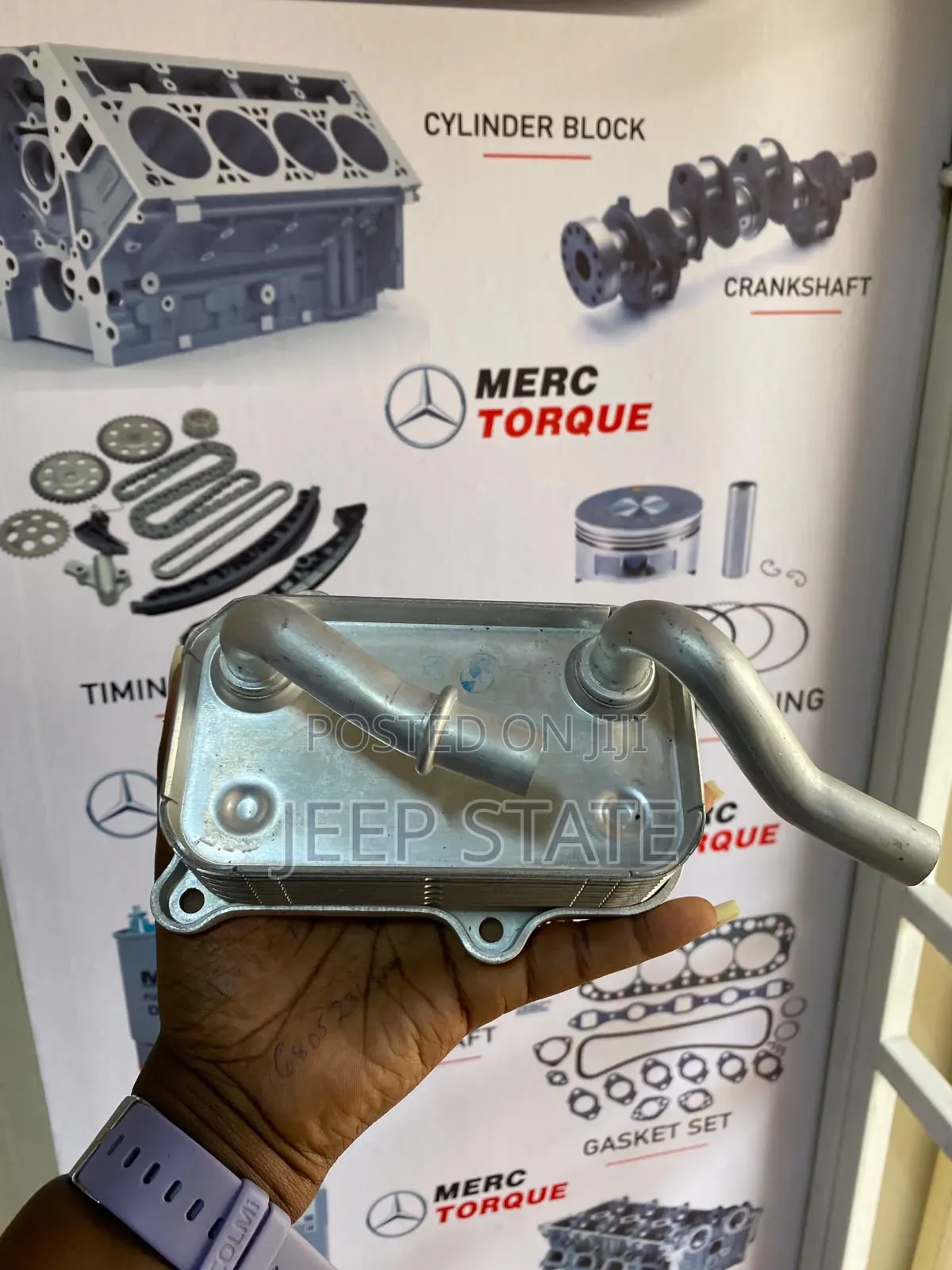 Mercedes Benz M112 M113 Oil Cooler, Engine OIL COOLER 