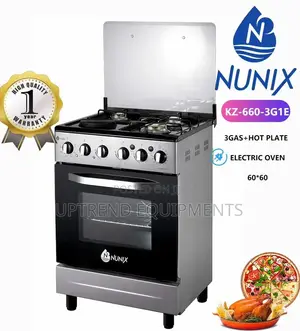 Nunix Standing Cooke 3 Gas (+ Electric Burner and Oven