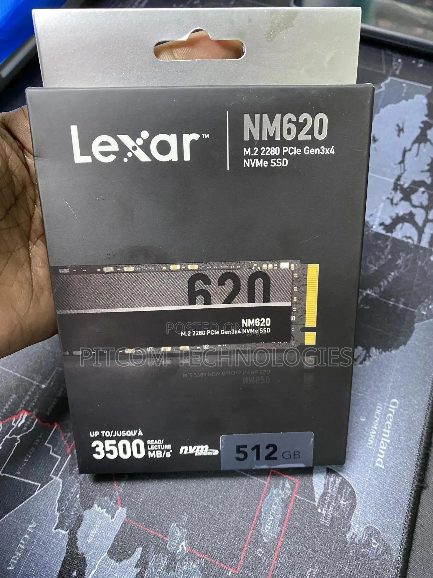 Lexar 512GB NVMe SSD