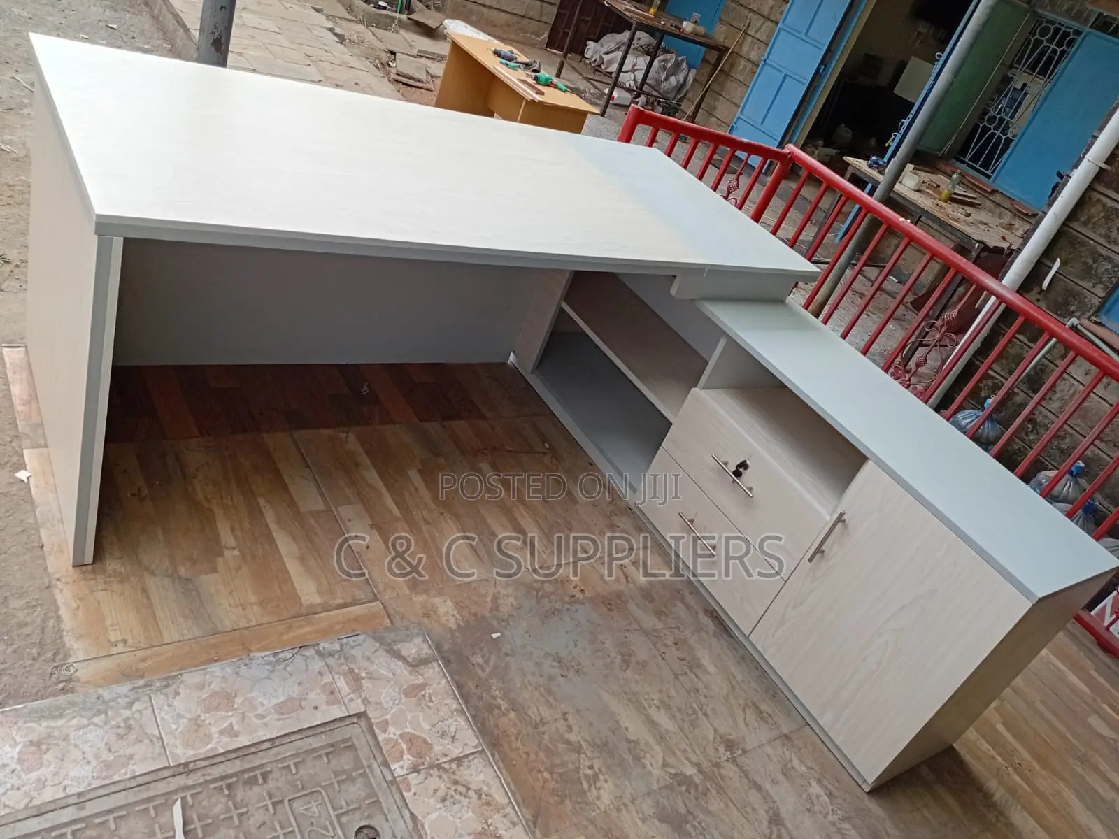 Office Imported L-Shape CEO Desk-1600mm