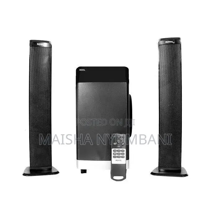 Royal R902 2.1CH Sound System 65W Deep Bass